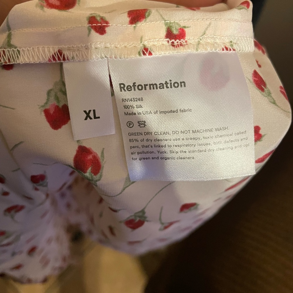 Reformation Honey Dress In Marion Print - Picture 2 of 4